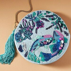 Anthropologie under the sea purse new with tags